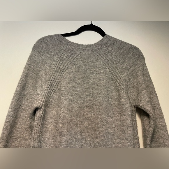 Shrinking Violet Grey Gray Women’s Sweater Long Sleeve Dress Size Large L - Picture 4 of 9